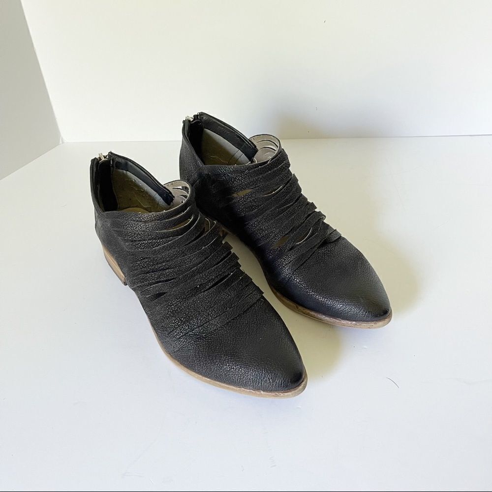 Free People Lost Valley Leather Ankle Booties